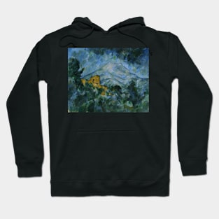 Mont Sainte-Victoire and Chateau Noir by Paul Cezanne Hoodie